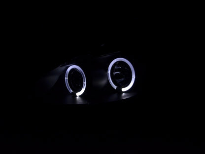 Scheinwerfer Set Renault Clio Typ R Bj. 05- schwarz (Nur für Rechtslenker)