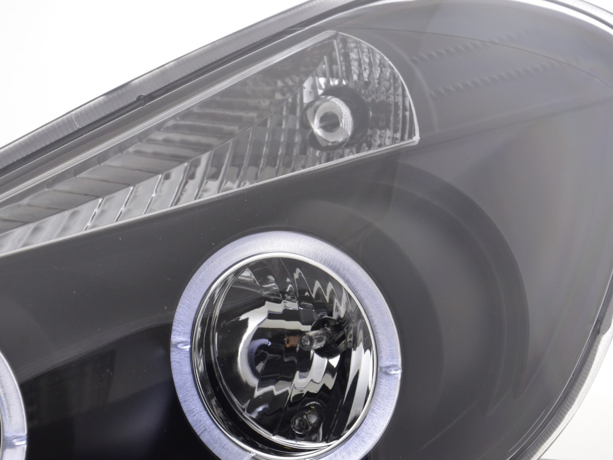 Scheinwerfer Set Renault Clio Typ R Bj. 05- schwarz (Nur für Rechtslenker)