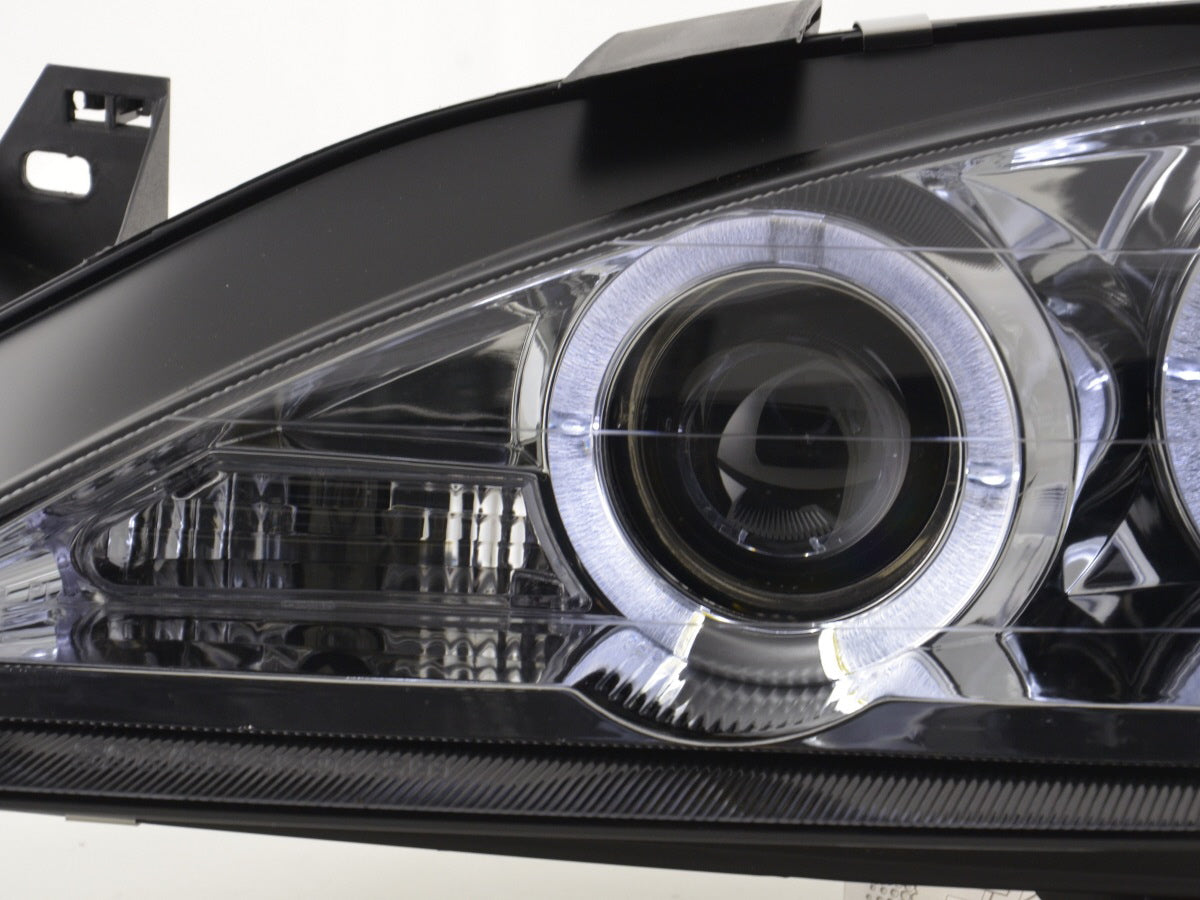 Scheinwerfer Renault Megane 1 3/5-trg. Bj. 99-02 chrom für Rechtslenker