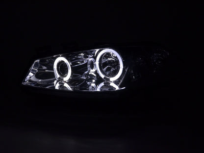 Scheinwerfer Set Renault Megane 2 3/5-trg. Bj. 03-06 chrom