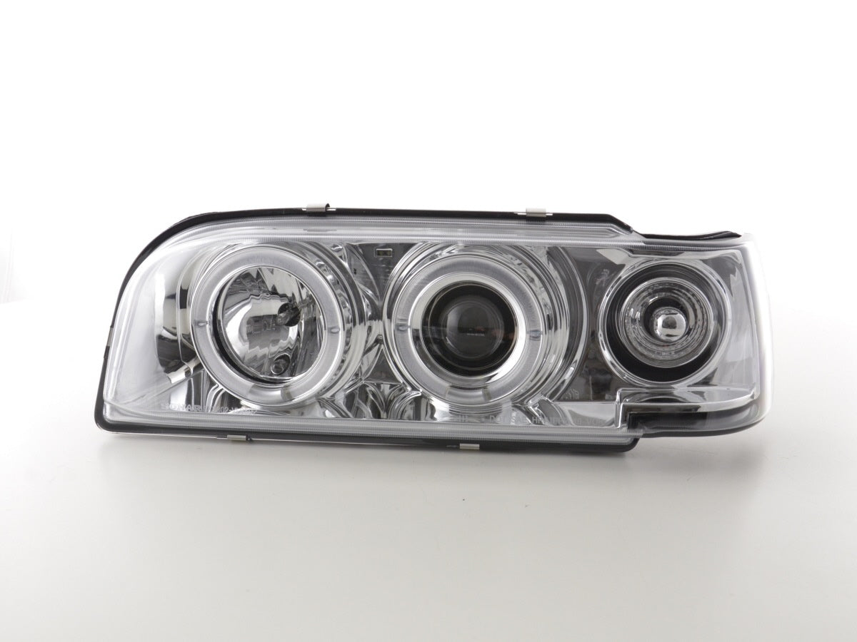 Scheinwerfer Set Volvo 850 Bj. 92-97 chrom für Rechtslenker