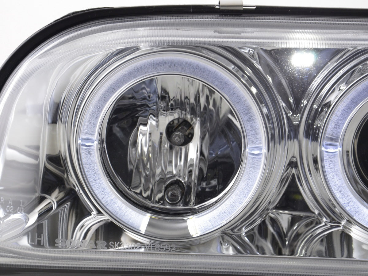 Scheinwerfer Set Volvo 850 Bj. 92-97 chrom für Rechtslenker