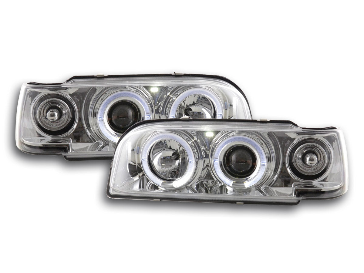 Scheinwerfer Set Volvo 850 Bj. 92-97 chrom für Rechtslenker