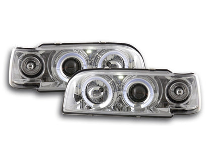 Scheinwerfer Set Volvo 850 Bj. 92-97 chrom für Rechtslenker