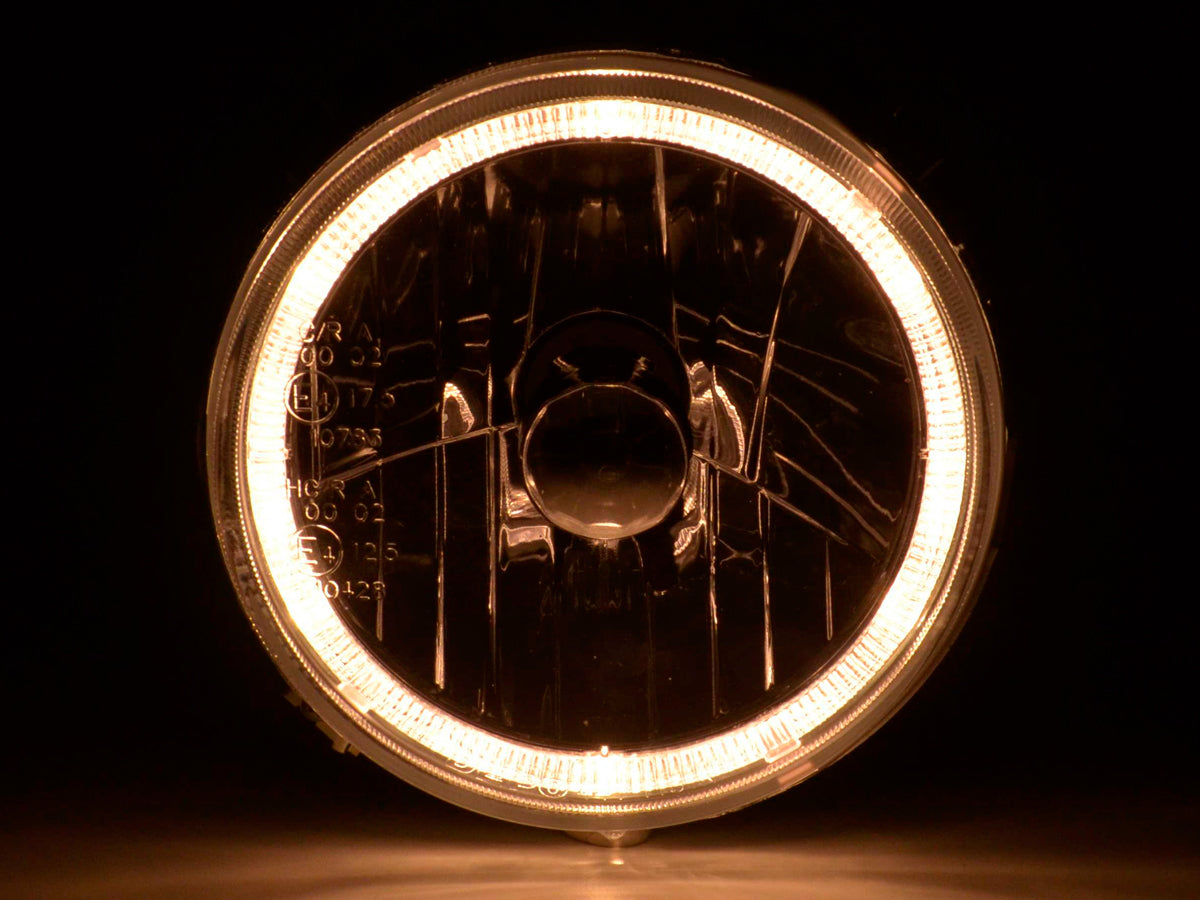 Scheinwerfer Set Angel Eyes VW Golf 1 Typ 17  74-83 chrom