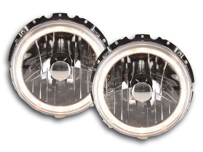 Scheinwerfer Set Angel Eyes VW Golf 1 Typ 17  74-83 chrom