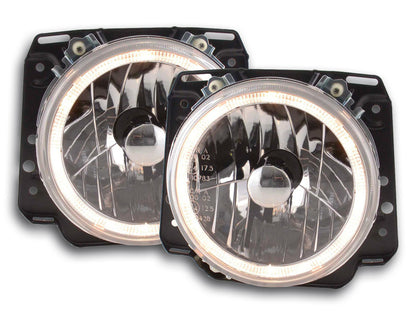 Scheinwerfer Set Angel Eyes VW Golf 2 Typ 19 Bj 84-91 chrom
