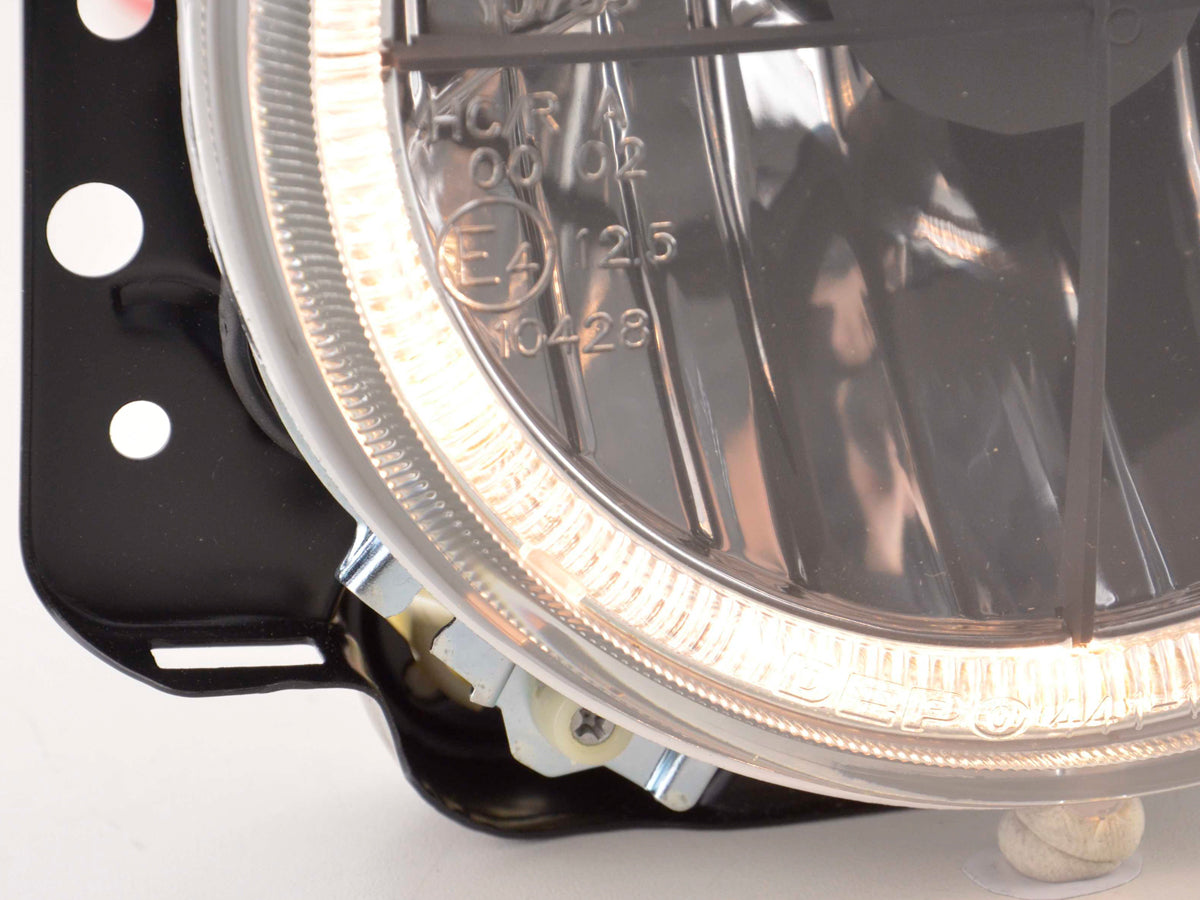 Scheinwerfer Set Angel Eyes VW Golf 2 Typ 19 Bj 84-91 schwarz