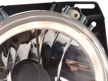 Scheinwerfer Set Angel Eyes VW Golf 2 Typ 19 Bj 84-91 schwarz