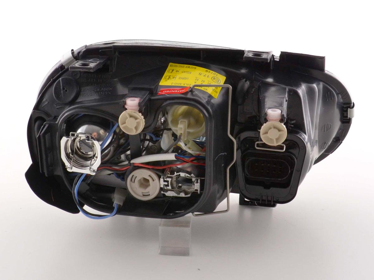 Scheinwerfer Set Angel Eyes VW Golf 4 Typ 1J  98-03 schwarz