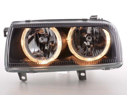 Scheinwerfer Angel Eyes VW Vento Typ 1HXO,1H  92-98 schwarz