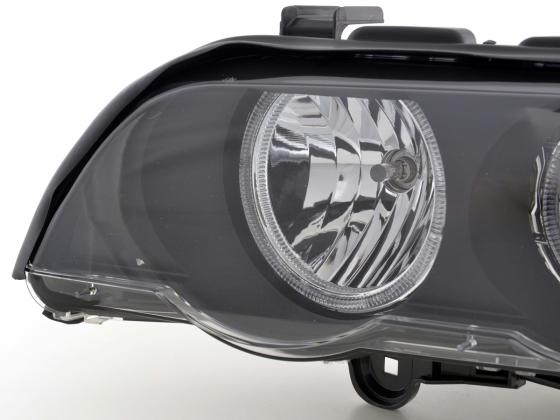 Scheinwerfer Set Angel Eyes BMW X5 E53 schwarz