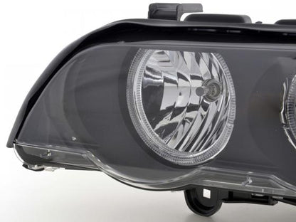 Scheinwerfer Set Angel Eyes BMW X5 E53 schwarz