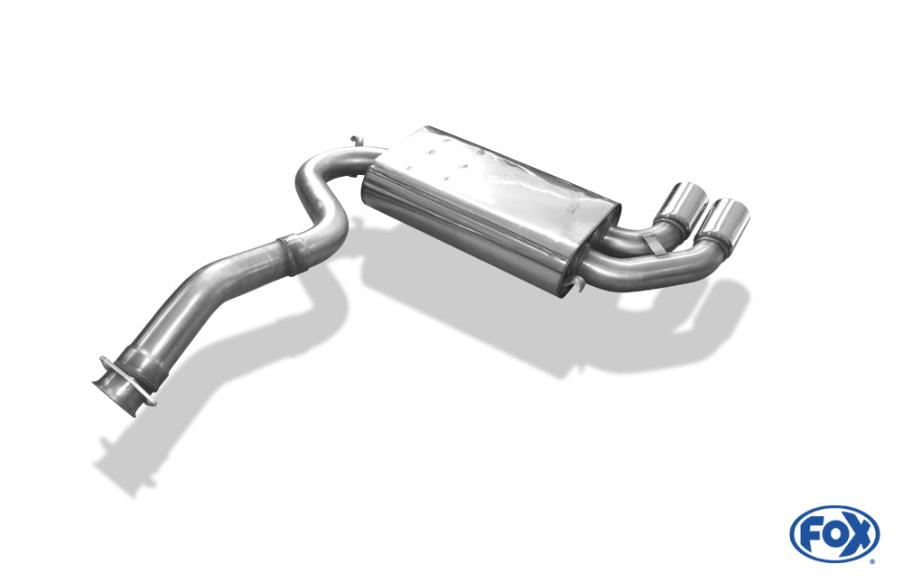 FOX Audi Urquattro Endschalldämpfer - 2x76 Typ 10