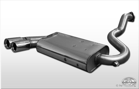 FOX Audi Urquattro Endschalldämpfer - 2x76 Typ 13