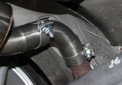FOX Audi 80/90 - Typ 89, B3, B4 - Limousine/ Coupe/ Cabrio Adapter für ESD AU011022-xxx/ AU011122-xxx mit Anschluss 50mm innen