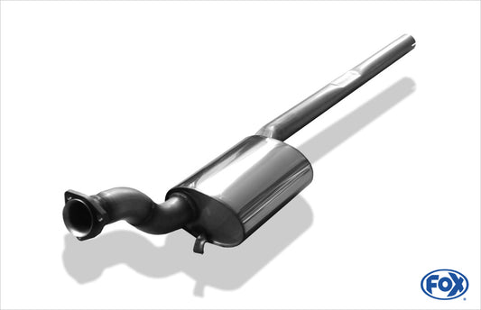 FOX Audi 80/90 Typ 89 quattro Vorschalldämpfer