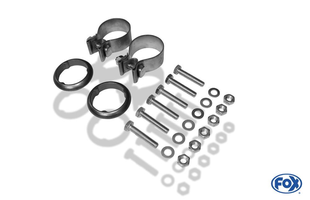 FOX Audi 80 Typ B4 quattro Verbindungsrohr für Modelle mit Doppelkat