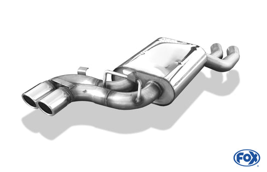 FOX Audi V8 Typ D11 Endschalldämpfer - 2x70 Typ 16