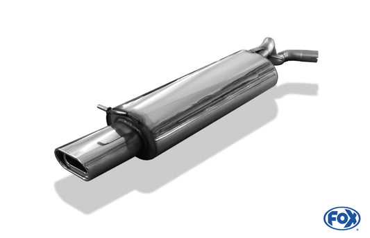 FOX Audi A3 Typ 8L Endschalldämpfer - 135x80 Typ 53