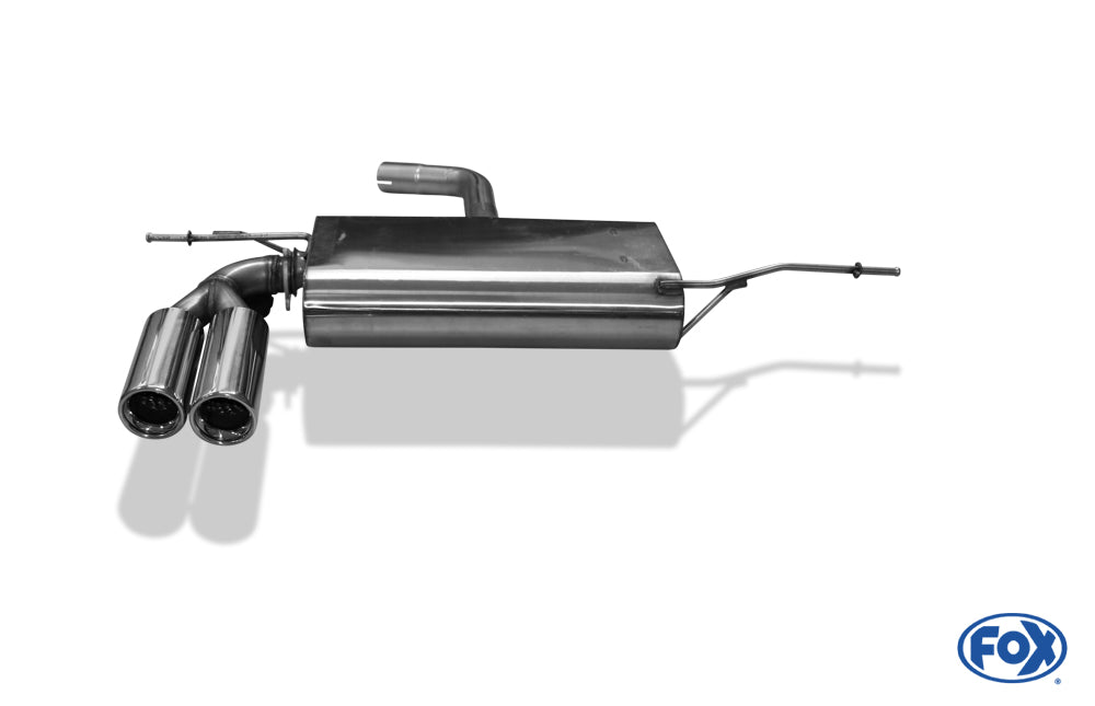 FOX Audi A3 - 8P (3-Türer) Endschalldämpfer - 2x76 Typ 13