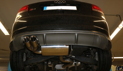 FOX Audi S3 - 8P Endschalldämpfer - 2x90 Typ 25