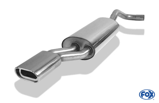FOX Audi A4 Typ B5 Endschalldämpfer - 135x80 Typ 53