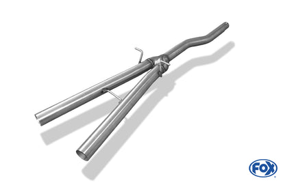 FOX Audi A4 quattro 1,8l/ 2,0l - B6/ B7 Limousine/ Avant Vorschalldämpferersatzrohr einflutig