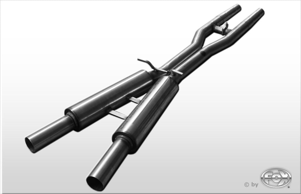 FOX Audi A4 - B6 quattro 2,5l TDI Vorschalldämpfer Ø63,5mm