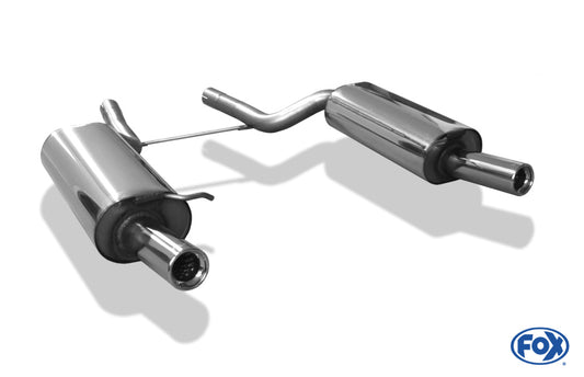 FOX Audi A6/ S6 Typ 4B quattro Endschalldämpfer rechts/links - 1x80 Typ 13 rechts/links