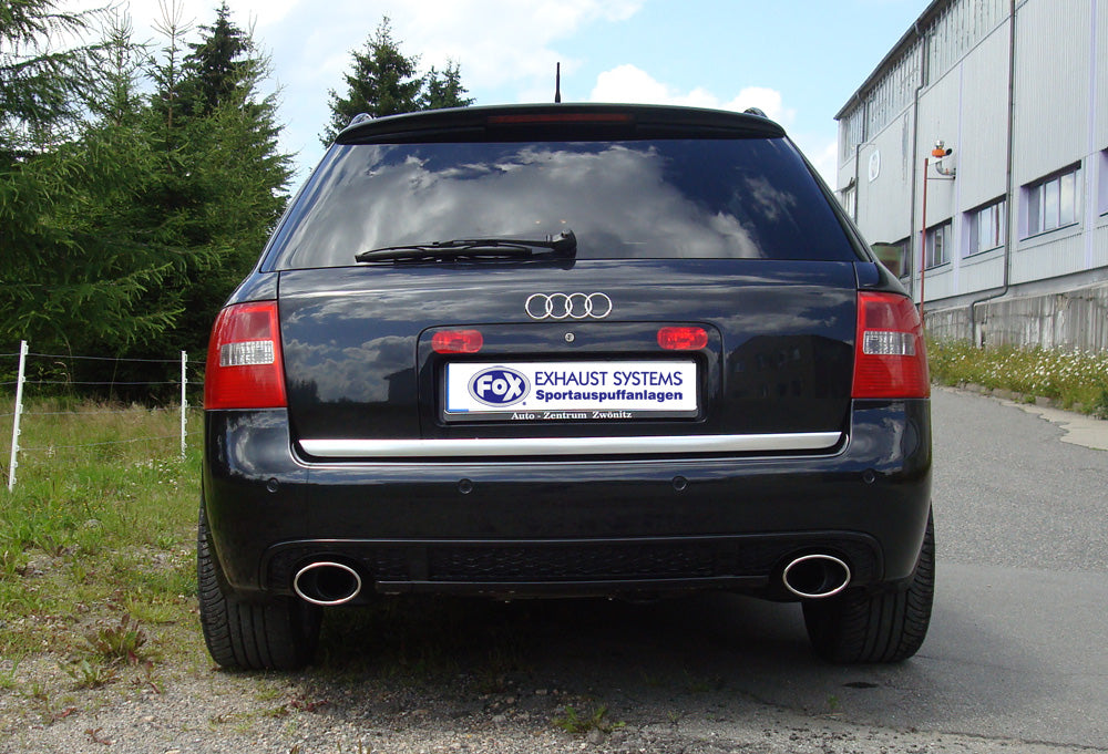 FOX Audi RS6 4B Endschalldämpfer 70mm rechts/links - 140x90 Typ 32 rechts/links
