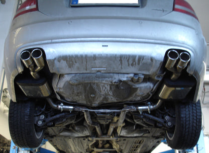 FOX Audi A6 Typ 4F Endschalldämpfer rechts/links - 2x76 Typ 17 rechts/links