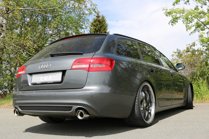 FOX Audi A6 Typ 4F quattro Endschalldämpfer rechts/links Ø63,5mm - 1x100 Typ 17 rechts/links