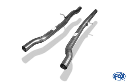 FOX Audi A6 Typ 4F quattro 4,2l Vorschalldämpferersatzrohr rechts/links Ø63,5mm