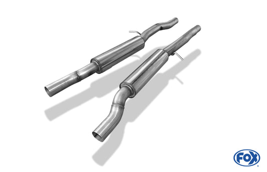 FOX Audi A6 Typ 4F quattro 4,2l Vorschalldämpfer rechts/links Ø63,5mm