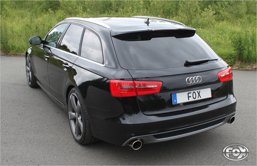 FOX Audi A6 4G - 3,0l TFSI Endschalldämpfer rechts/links - 1x100 Typ 16 rechts/links