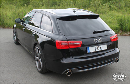 FOX Audi A6 4G - 3,0l TFSI Endschalldämpfer rechts/links - 1x100 Typ 16 rechts/links