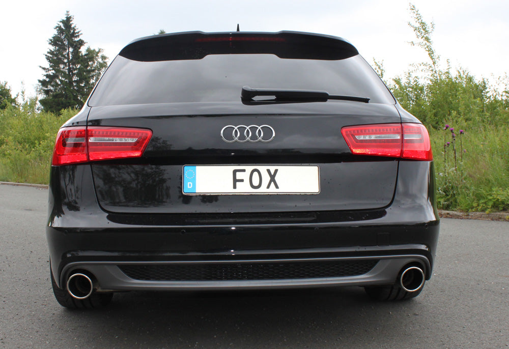 FOX Audi A6 4G - 2,0l TFSI + 2,8l FSI Endschalldämpfer rechts/links - 1x100 Typ 16 rechts/links