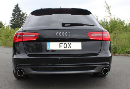 FOX Audi A6 4G - 2,0l TFSI + 2,8l FSI Endschalldämpfer rechts/links - 1x100 Typ 16 rechts/links