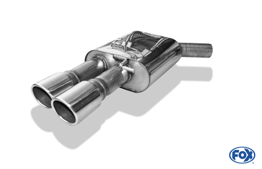 FOX Audi A6 4G - 2,0l TDI Endschalldämpfer einseitig - 2x90 Typ 16