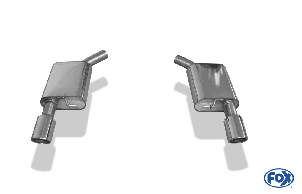 FOX Audi A6 4G - 3,0l TFSI Endschalldämpfer rechts/links - 1x100 Typ 16 rechts/links