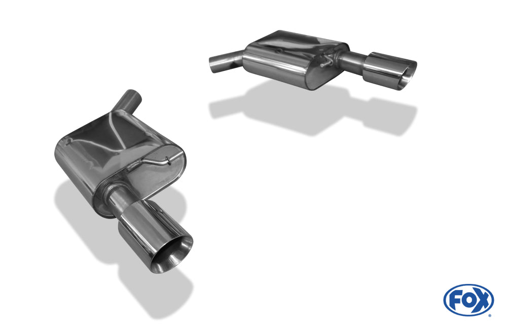 FOX Audi A6 4G - 2,0l TFSI + 2,8l FSI Endschalldämpfer rechts/links - 1x100 Typ 25 rechts/links