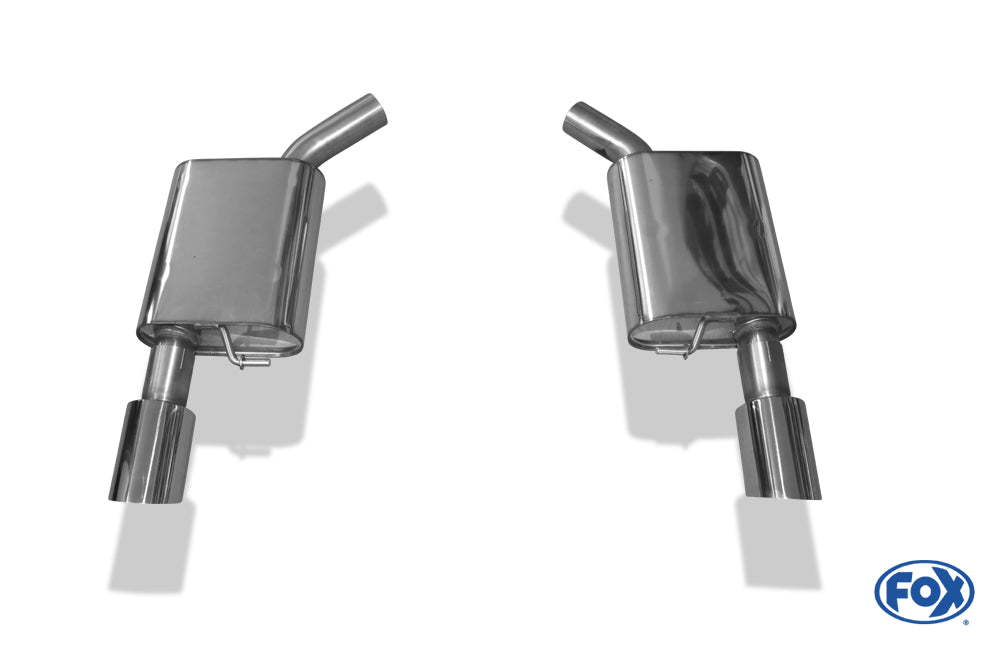 FOX Audi A6 4G - 3,0l TFSI Endschalldämpfer rechts/links - 1x100 Typ 25 rechts/links