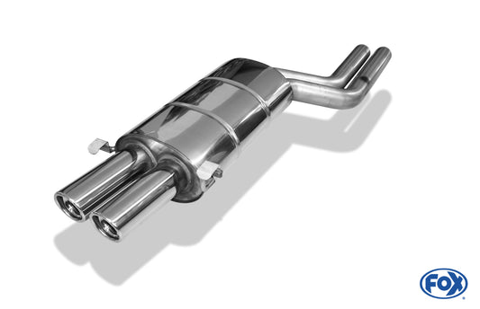 FOX Audi A8 Typ D2 Endschalldämpfer - 2x76 Typ 17