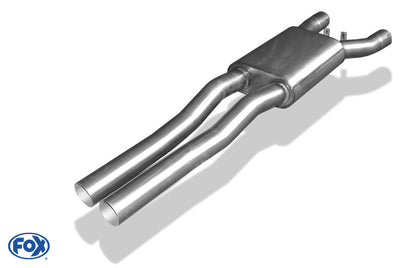 FOX Audi A8 Typ 4E Vorschalldämpfer Ø70mm kurzer Radstand