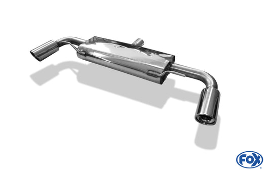 FOX Audi TT 8J - Turbo - S-Line Endschalldämpfer rechts/links - 1x100 Typ 17 rechts/links