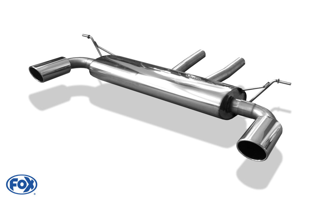 FOX Audi Q7 - 4,2l FSI Endschalldämpfer Ausgang rechts/links - 129x106 Typ 32 rechts/links