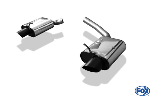FOX Audi RS5 - 8T Endschalldämpfer rechts/links - 115x85 Typ 38 rechts/links