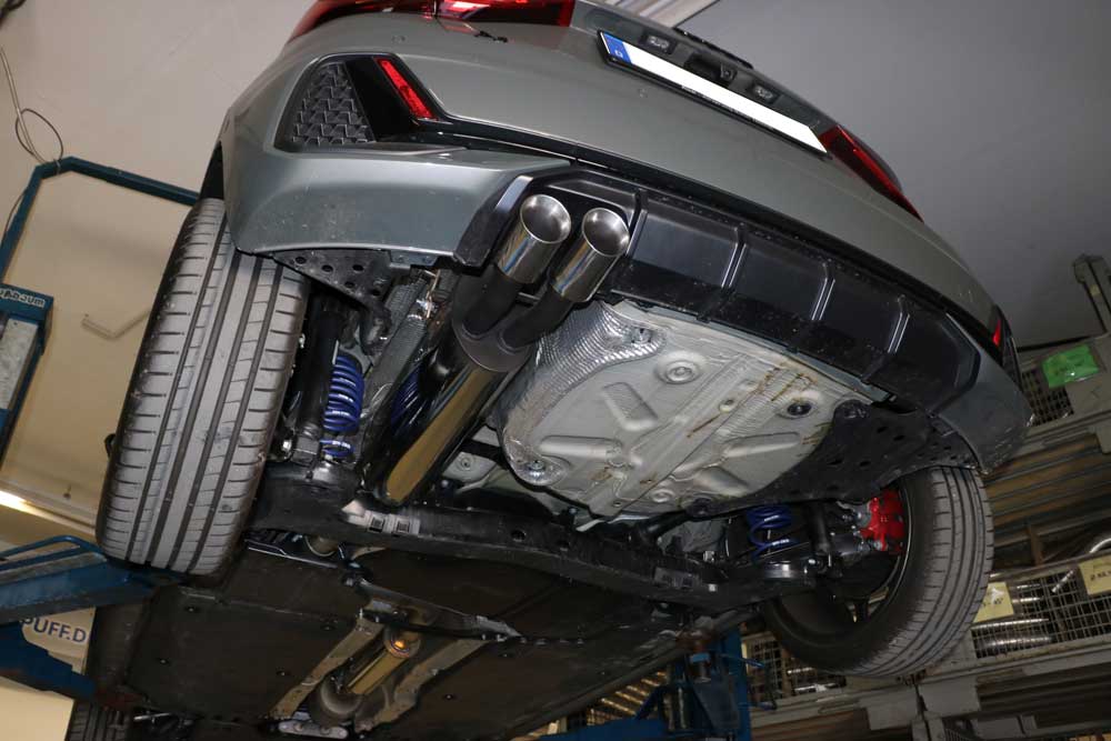 FOX Audi A1 40TFSI Endschalldämpfer - 2x76 Typ 25