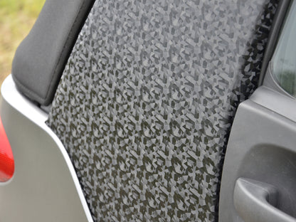 Auto Folie 3D schwarz selbstklebend 1 Rolle = 0,5m x 2m